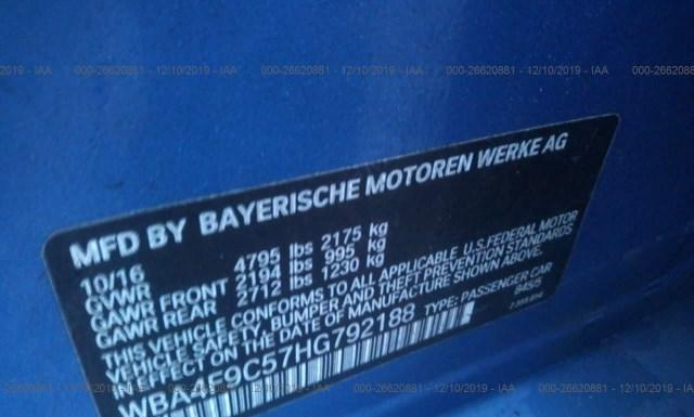 Photo 8 VIN: WBA4F9C57HG792188 - BMW 430XI 