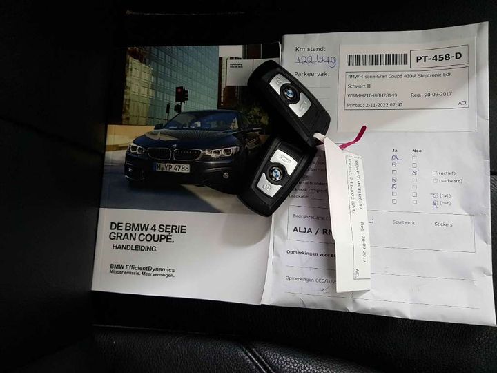 Photo 22 VIN: WBA4H71040BH28149 - BMW 4-SERIE GRAN COUP 