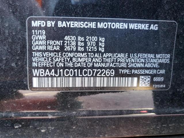 Photo 11 VIN: WBA4J1C01LCD72269 - BMW 4 SERIES 