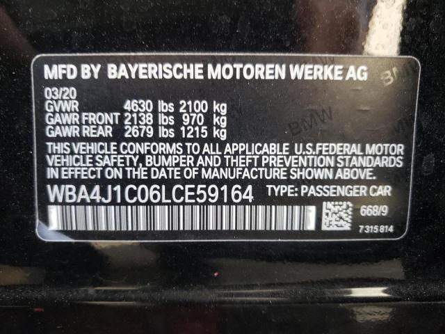 Photo 9 VIN: WBA4J1C06LCE59164 - BMW 430I GRAN 