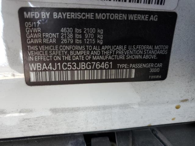 Photo 12 VIN: WBA4J1C53JBG76461 - BMW 430I GRAN 