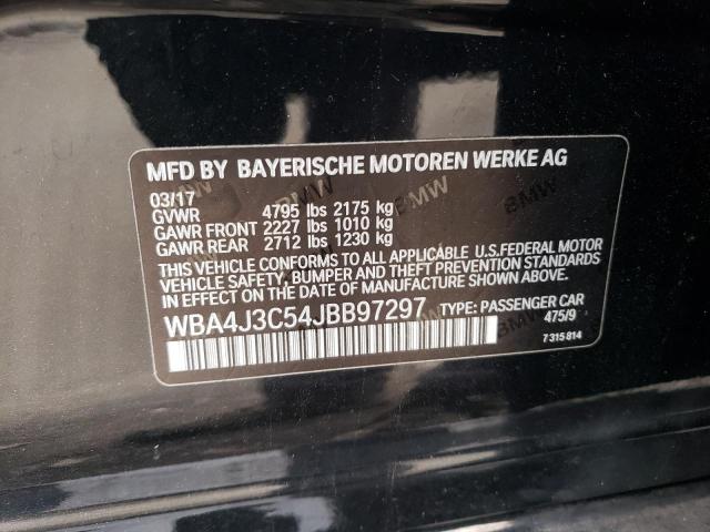 Photo 11 VIN: WBA4J3C54JBB97297 - BMW 430XI GRAN 