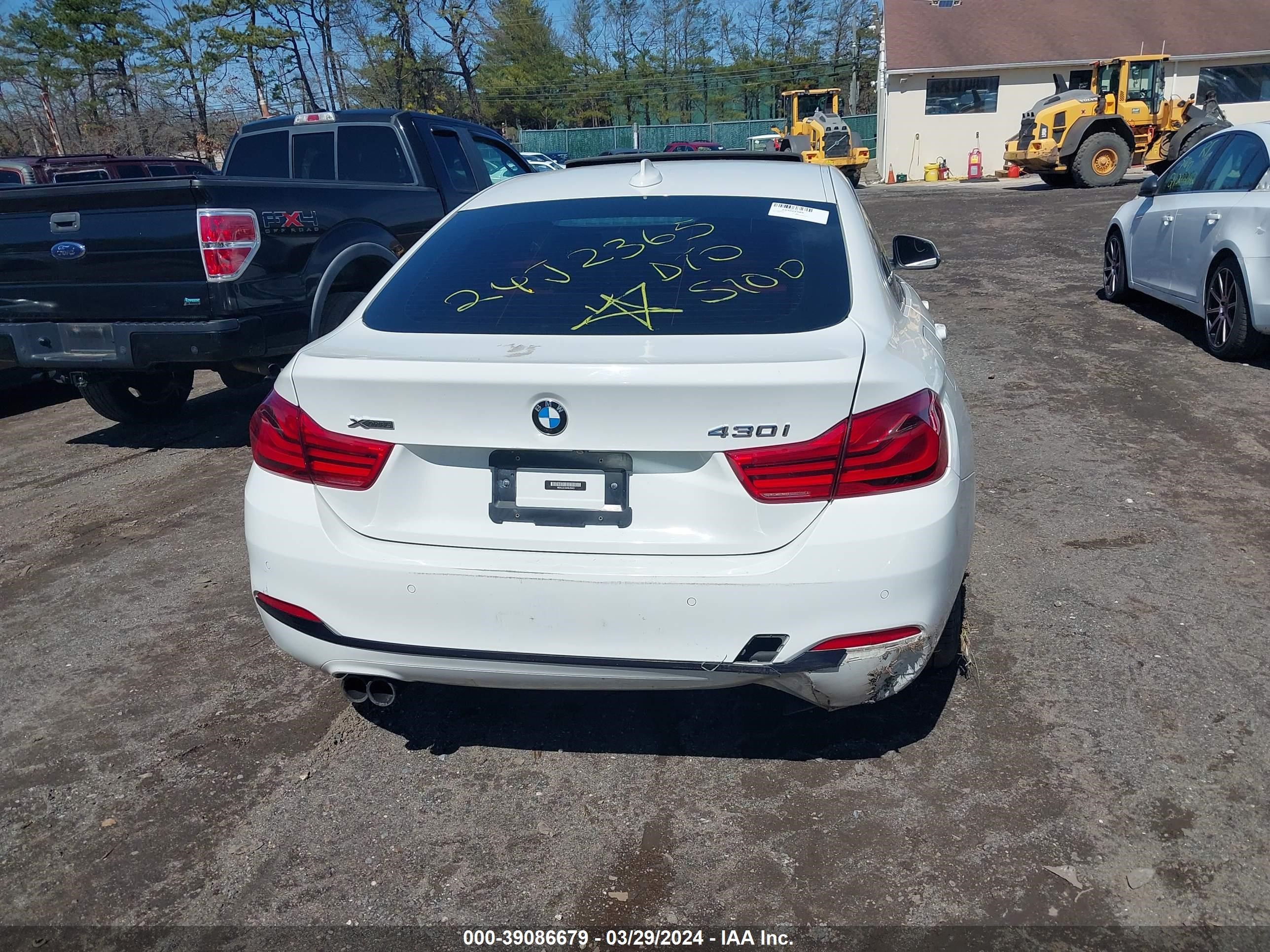 Photo 14 VIN: WBA4J3C54KBL06422 - BMW 430XI GRAN 