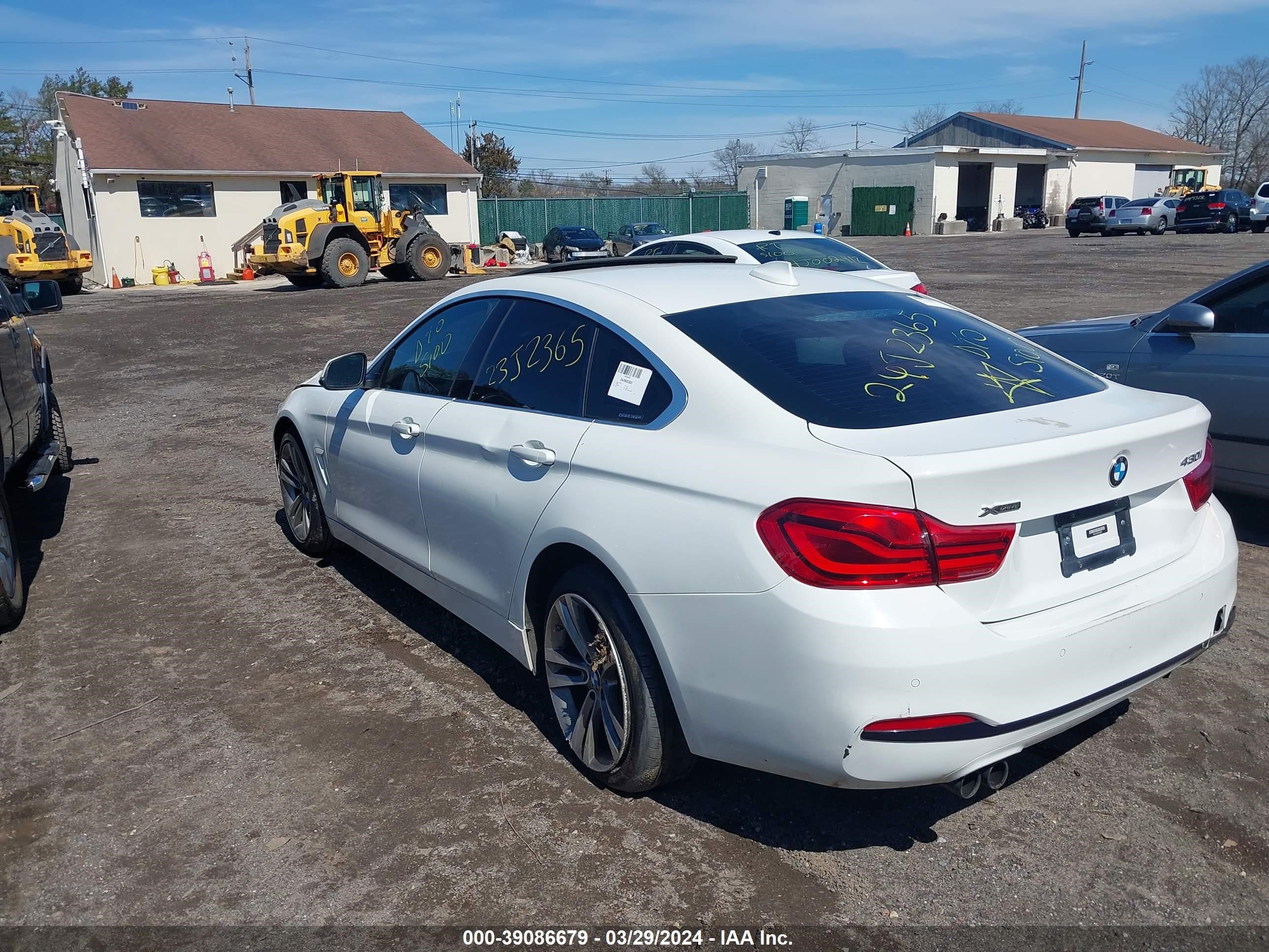 Photo 2 VIN: WBA4J3C54KBL06422 - BMW 430XI GRAN 