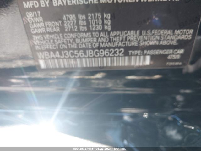 Photo 8 VIN: WBA4J3C56JBG96232 - BMW 430I 