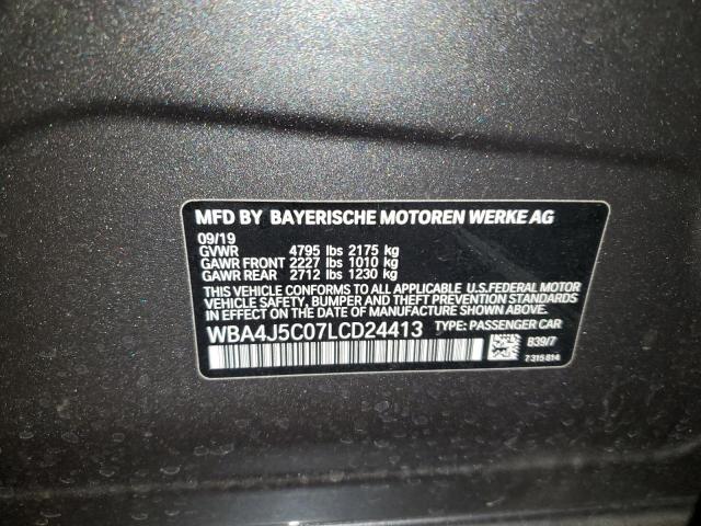 Photo 11 VIN: WBA4J5C07LCD24413 - BMW 440I 