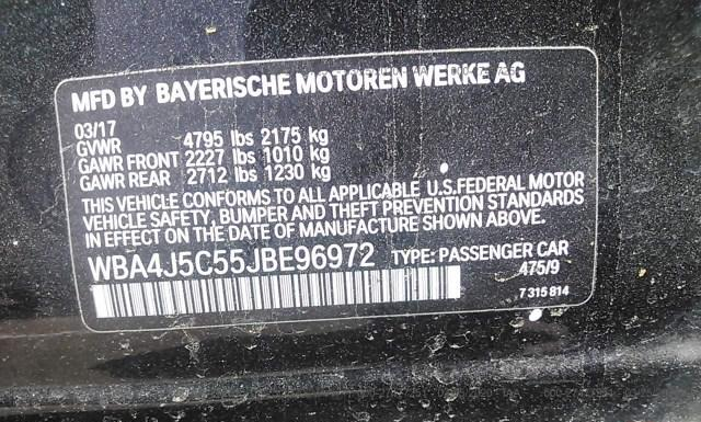 Photo 8 VIN: WBA4J5C55JBE96972 - BMW 440I 