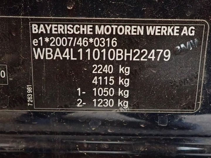 Photo 18 VIN: WBA4L11010BH22479 - BMW SERIE 4 GRAN COUPE 