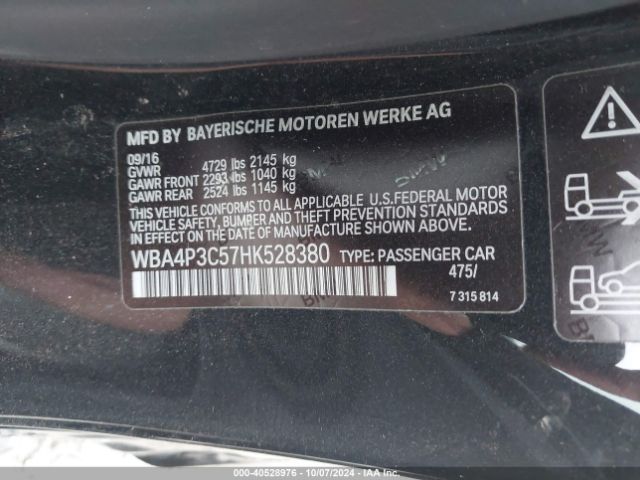 Photo 8 VIN: WBA4P3C57HK528380 - BMW 440I 