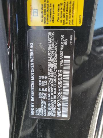 Photo 9 VIN: WBA4R7C36HK896369 - BMW 430I 