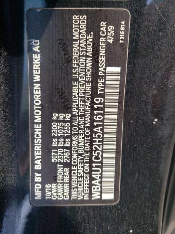 Photo 9 VIN: WBA4U1C52H5A16119 - BMW 440XI 