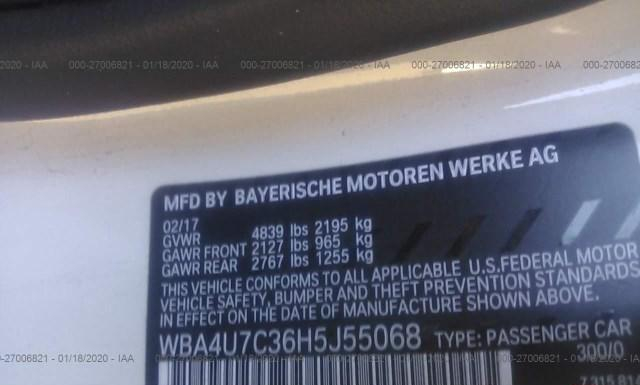 Photo 8 VIN: WBA4U7C36H5J55068 - BMW 430I 