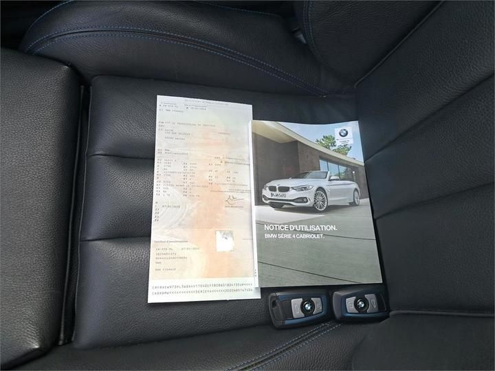 Photo 20 VIN: WBA4V11040EF58086 - BMW SERIE 4 CABRIOLET 