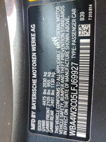 Photo 11 VIN: WBA4W3C05LFJ69927 - BMW 430I 