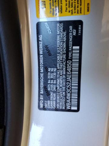 Photo 11 VIN: WBA4W3C52JAE64850 - BMW 430I 