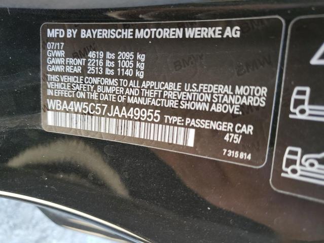 Photo 11 VIN: WBA4W5C57JAA49955 - BMW 430XI 