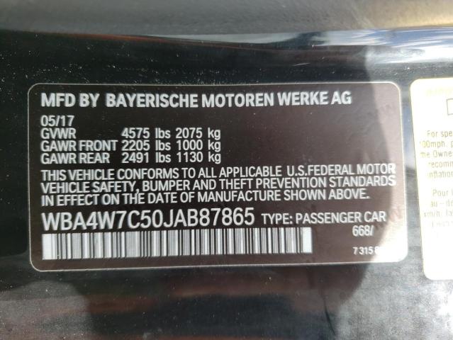 Photo 9 VIN: WBA4W7C50JAB87865 - BMW 440I 