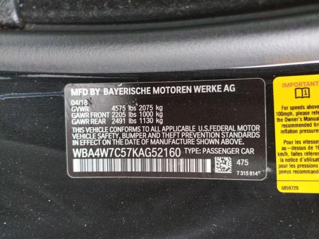 Photo 9 VIN: WBA4W7C57KAG52160 - BMW 440I 