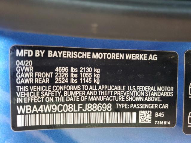 Photo 11 VIN: WBA4W9C08LFJ88698 - BMW 440XI 