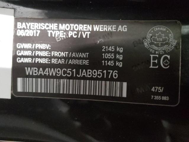 Photo 11 VIN: WBA4W9C51JAB95176 - BMW 4 SERIES 