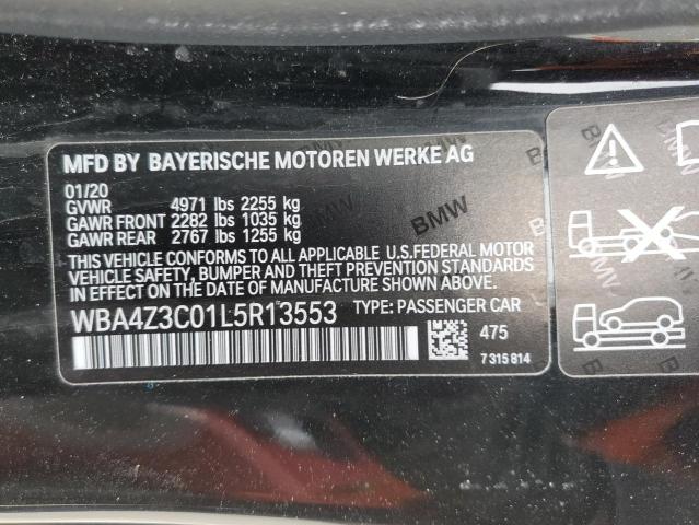 Photo 11 VIN: WBA4Z3C01L5R13553 - BMW 430XI 