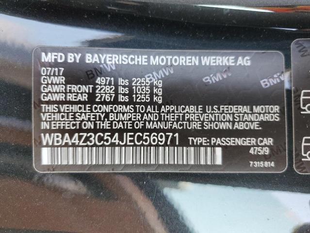 Photo 11 VIN: WBA4Z3C54JEC56971 - BMW 4 SERIES 