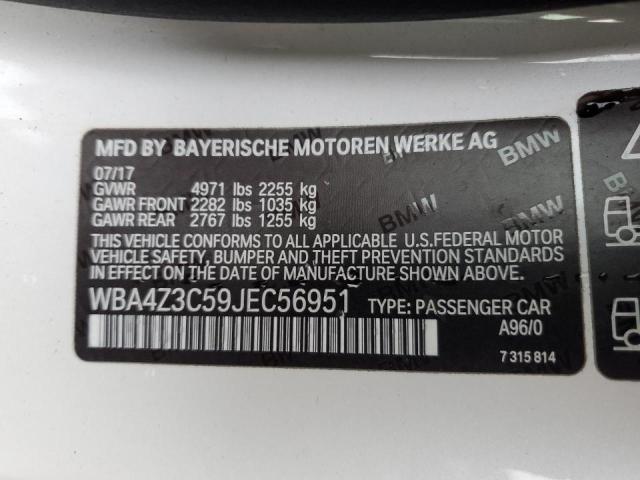 Photo 11 VIN: WBA4Z3C59JEC56951 - BMW 430XI 