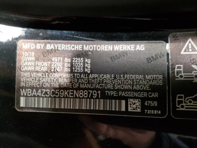 Photo 12 VIN: WBA4Z3C59KEN88791 - BMW 4 SERIES 