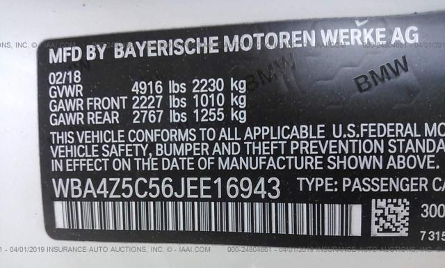 Photo 8 VIN: WBA4Z5C56JEE16943 - BMW 440I 