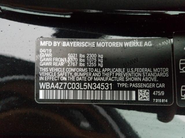 Photo 9 VIN: WBA4Z7C03L5N34531 - BMW 440XI 