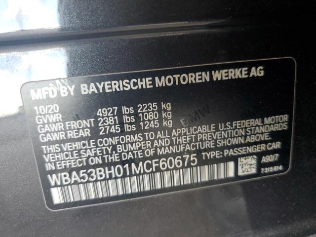 Photo 11 VIN: WBA53BH01MCF60675 - BMW 530 I 