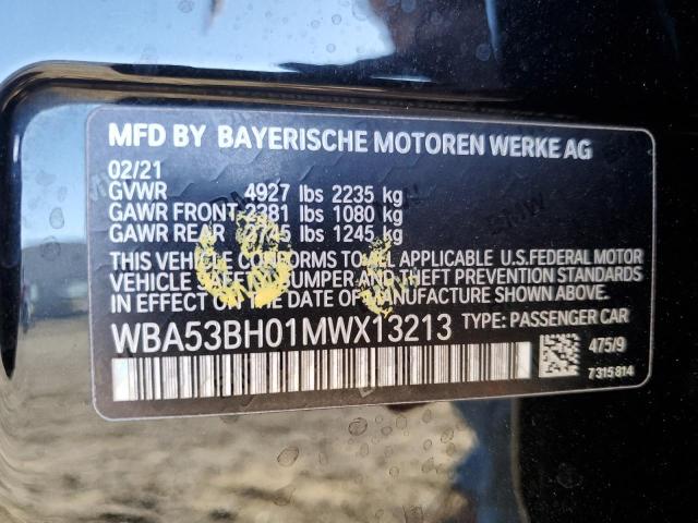 Photo 11 VIN: WBA53BH01MWX13213 - BMW 530 I 