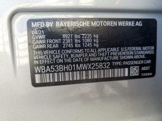 Photo 11 VIN: WBA53BH01MWX25832 - BMW 530 I 