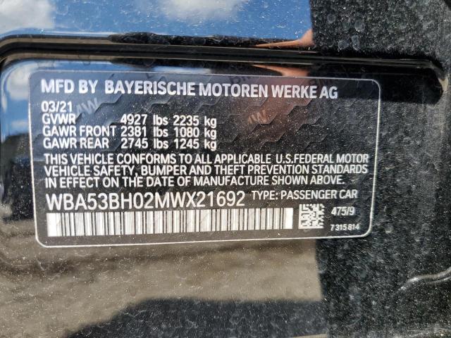 Photo 9 VIN: WBA53BH02MWX21692 - BMW 530 I 