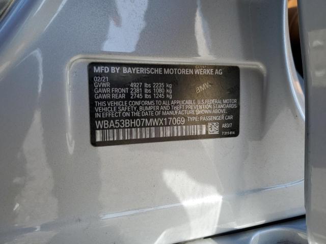 Photo 11 VIN: WBA53BH07MWX17069 - BMW 530 I 