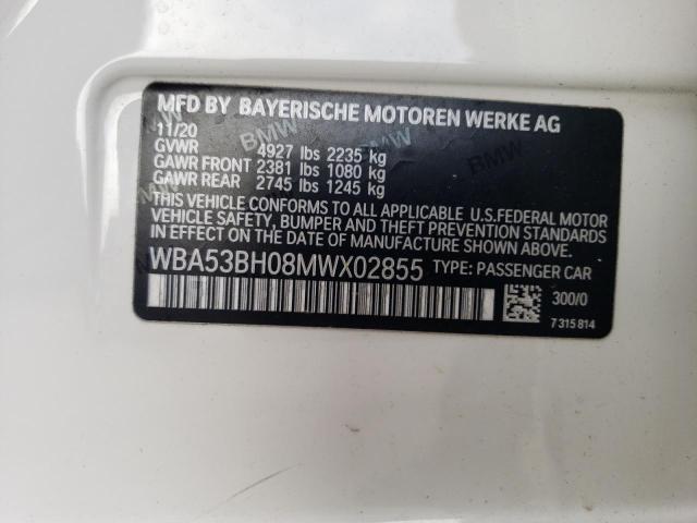 Photo 12 VIN: WBA53BH08MWX02855 - BMW 530 I 