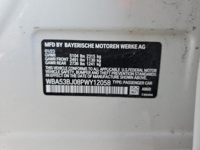 Photo 11 VIN: WBA53BJ08PWY12058 - BMW 540 I 