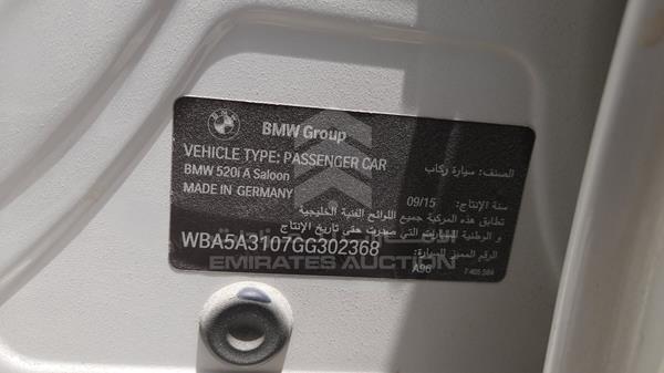 Photo 3 VIN: WBA5A3107GG302368 - BMW 520 I 