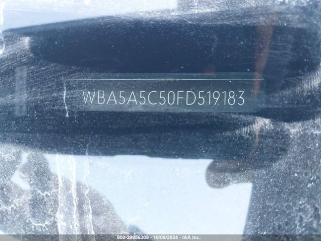 Photo 8 VIN: WBA5A5C50FD519183 - BMW 528I 