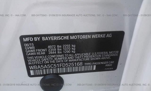 Photo 8 VIN: WBA5A5C51FD525168 - BMW 528 