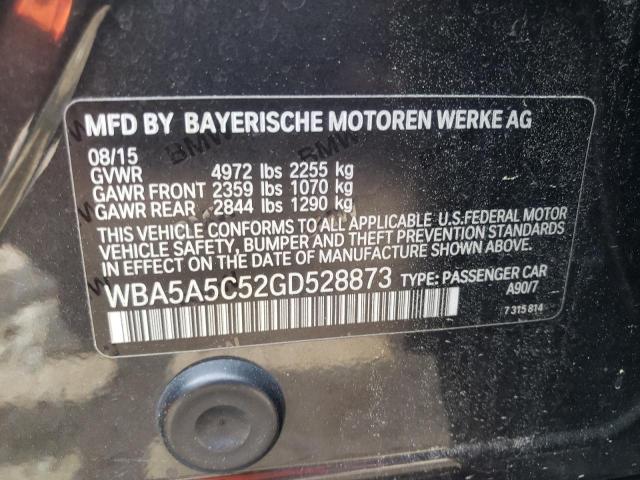 Photo 9 VIN: WBA5A5C52GD528873 - BMW 528I 