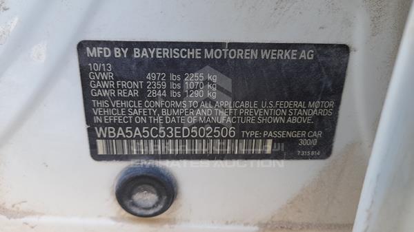 Photo 1 VIN: WBA5A5C53ED502506 - BMW 550I 