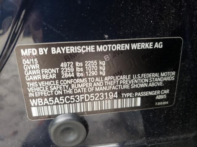 Photo 9 VIN: WBA5A5C53FD523194 - BMW 528 I 