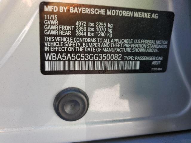 Photo 11 VIN: WBA5A5C53GG350082 - BMW 5 SERIES 