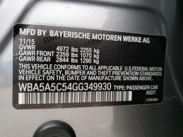 Photo 11 VIN: WBA5A5C54GG349930 - BMW 528 I 