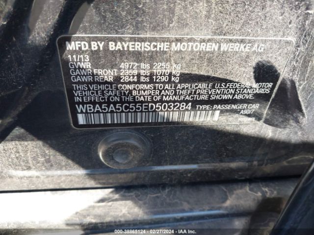 Photo 8 VIN: WBA5A5C55ED503284 - BMW 528I 