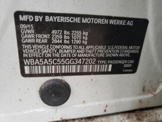 Photo 9 VIN: WBA5A5C55GG347202 - BMW 528I 