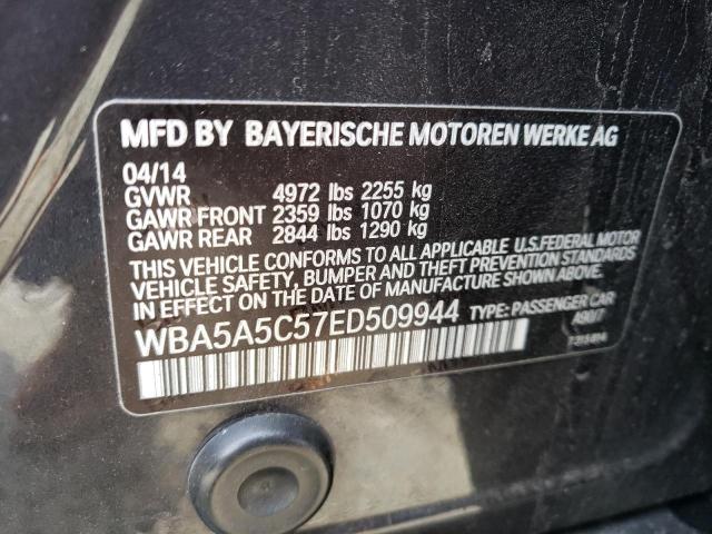 Photo 11 VIN: WBA5A5C57ED509944 - BMW 5 SERIES 