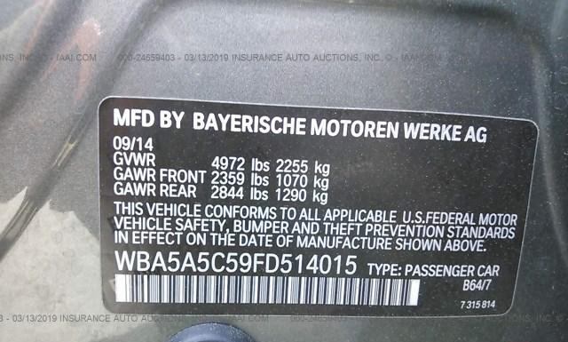 Photo 8 VIN: WBA5A5C59FD514015 - BMW 528 