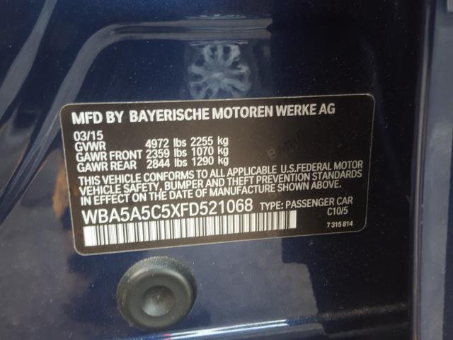 Photo 9 VIN: WBA5A5C5XFD521068 - BMW 528 I 